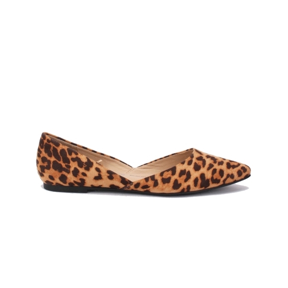 Women's Time And Tru Point Ballet Flat - Picture 2 of 5